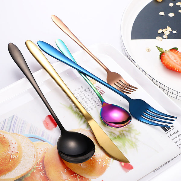 Stainless Steel Knife Fork And Spoon Set