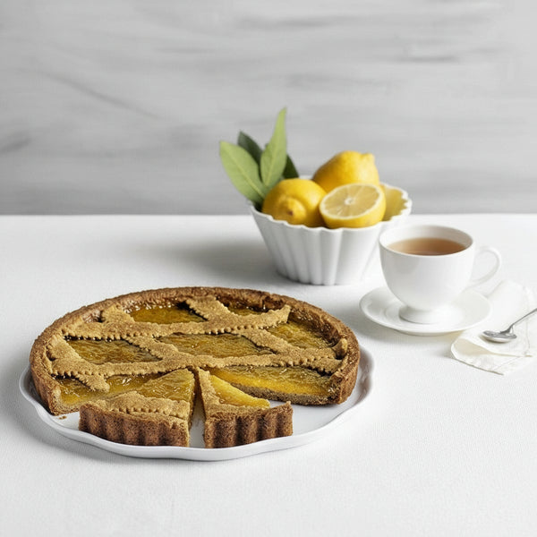 Crostata Limone Zenzero - Vegan