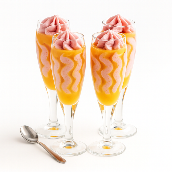 Flauta de mango y guayaba